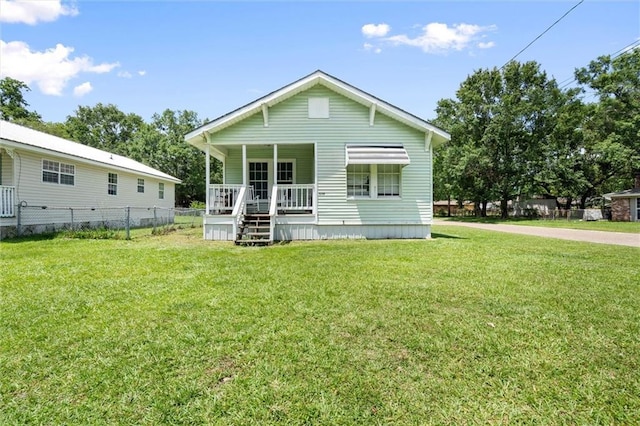 250 10th Ave, Chickasaw, AL 36611 - view of front of home with a porch