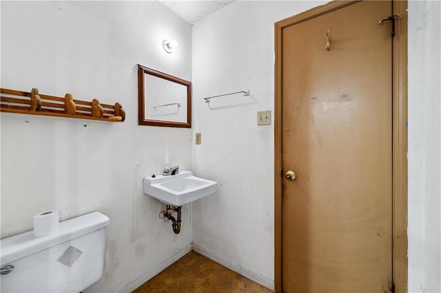 bathroom with toilet