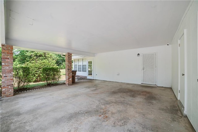 1008 Chalet Dr W, Mobile, AL 36608 - view of patio with an attached carport
