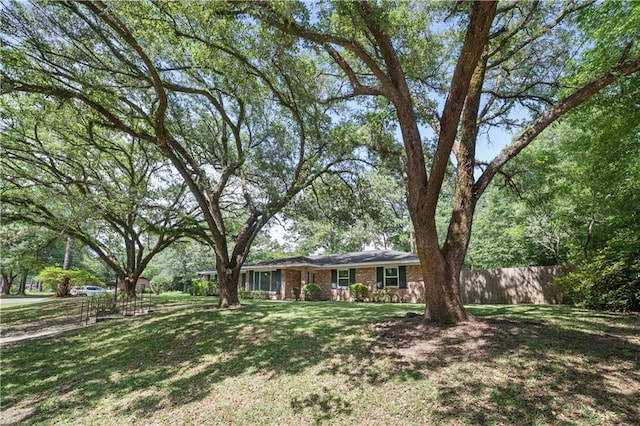 1008 Chalet Dr W, Mobile, AL 36608 - view of yard