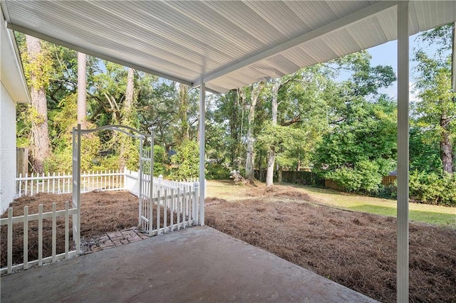 view of patio