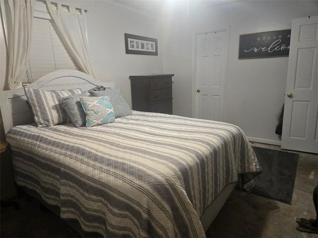 1832 Aden Rd, Mobile, AL 36695 - bedroom featuring crown molding
