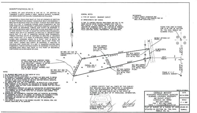 0 Beverly Jefferies Hwy Unit 7, Citronelle AL, 36522 land for sale