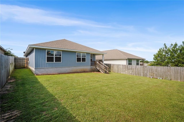 10529 Wales Ln, Spanish Fort, AL 36527 - back of property with a fenced backyard