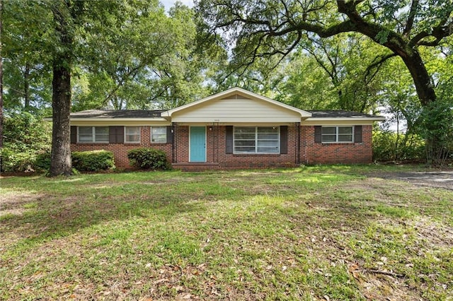 5416 Hilltop Dr N, Mobile, AL 36608 - single story home with a front yard and brick siding