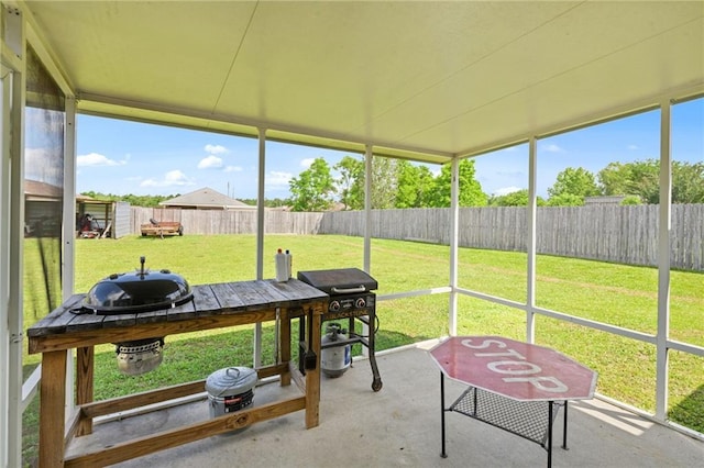 13578 James Copeland Dr, Mobile, AL 36695 - view of sunroom