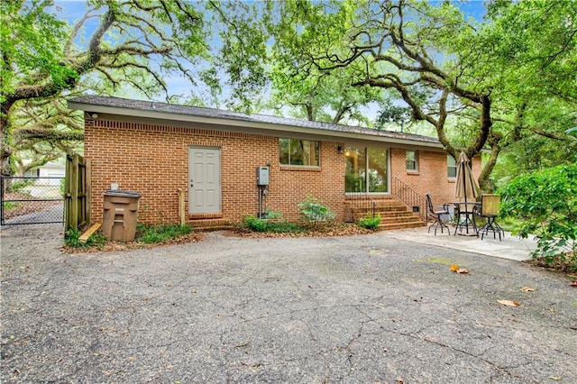 view of back of house