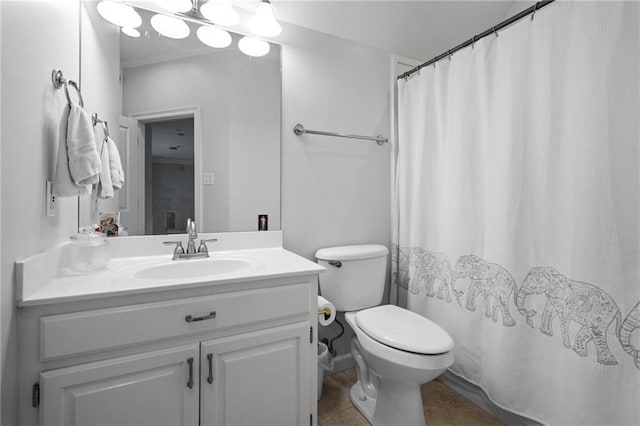 6905 Providence Estates Dr N, Mobile, AL 36695 - full bathroom featuring vanity and curtained shower