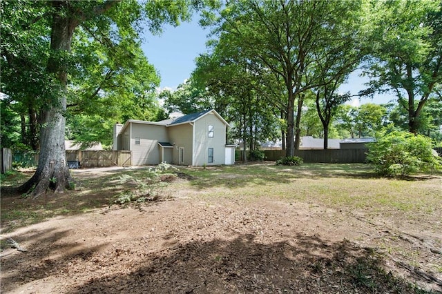 9731 Hamilton Creek Dr S, Mobile, AL 36695 - view of fenced backyard