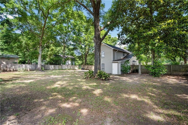 9731 Hamilton Creek Dr S, Mobile, AL 36695 - view of fenced backyard