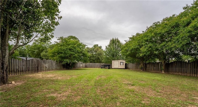 13330 Wages Ct, Mobile, AL 36695 - view of yard featuring a storage unit and an outbuilding