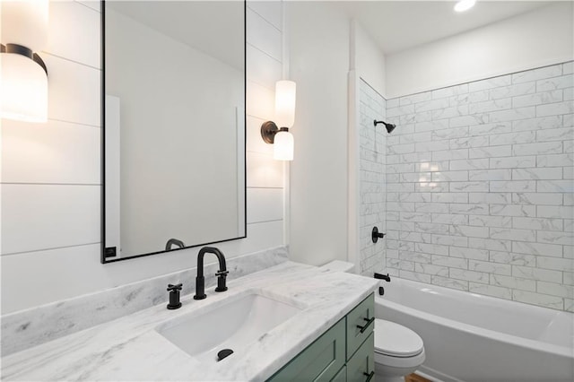 5305 Laurendine Rd, Theodore, AL 36582 - bathroom with vanity and  shower combination