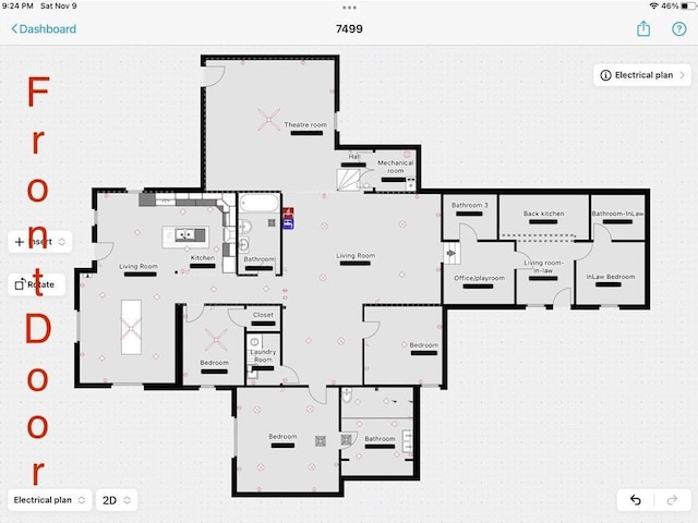 7498 Pinehill Rd, Daphne, AL 36526 - view of home floor plan