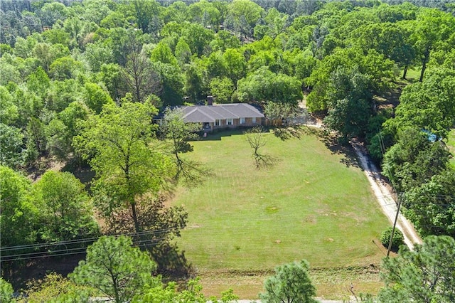 8170 Wilmer Georgetown Rd, Wilmer, AL 36587 - bird's eye view featuring a view of trees