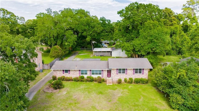 1215 Anchor Dr, Mobile, AL 36693 - aerial view of property and surrounding area