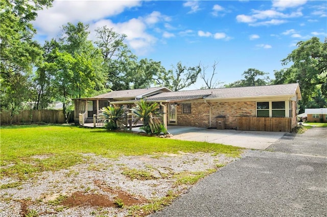 1215 Anchor Dr, Mobile, AL 36693 - single story home with brick siding