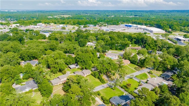 1215 Anchor Dr, Mobile, AL 36693 - aerial view of residential area featuring a heavily wooded area