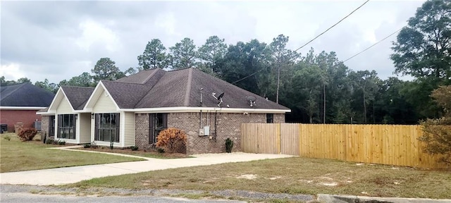 7041 Tierra W, Eight Mile, AL 36613 - view of side of home featuring brick siding