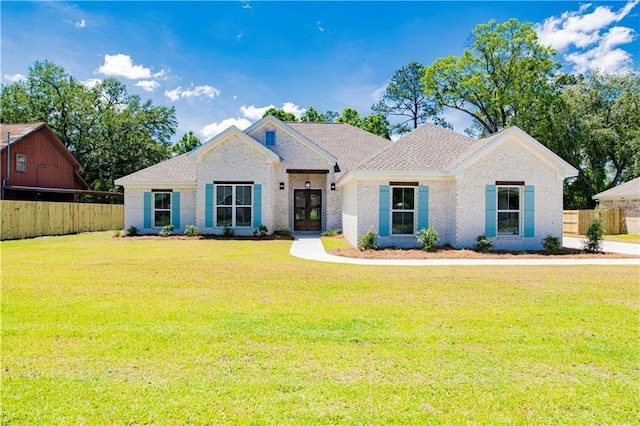 305 Hannah Chase Way, Satsuma, AL 36572 - view of front of home with french doors