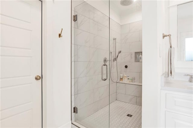305 Hannah Chase Way, Satsuma, AL 36572 - full bathroom with a shower stall and vanity