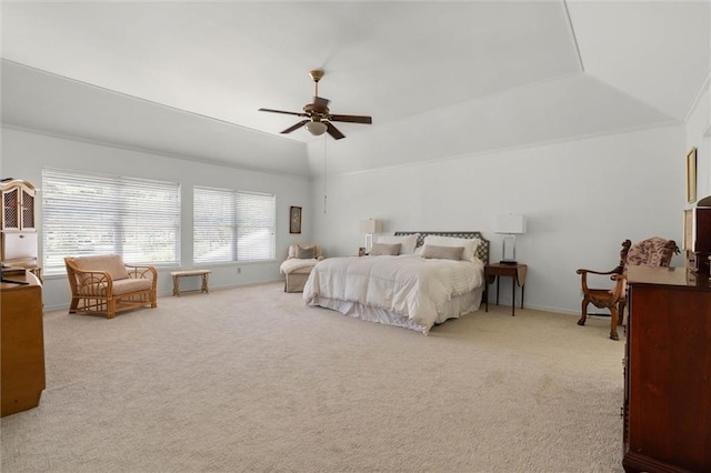 65 Byrnes Blvd, Mobile, AL 36608 - carpeted bedroom featuring baseboards and a ceiling fan