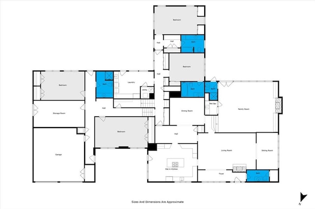 65 Byrnes Blvd, Mobile, AL 36608 - floor plan / room layout