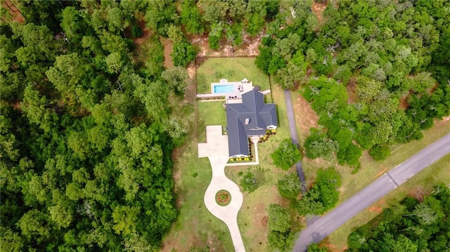 drone / aerial view