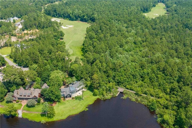 34460 Steelwood Ridge Rd, Loxley, AL 36551 - bird's eye view of a heavily wooded area and a large body of water
