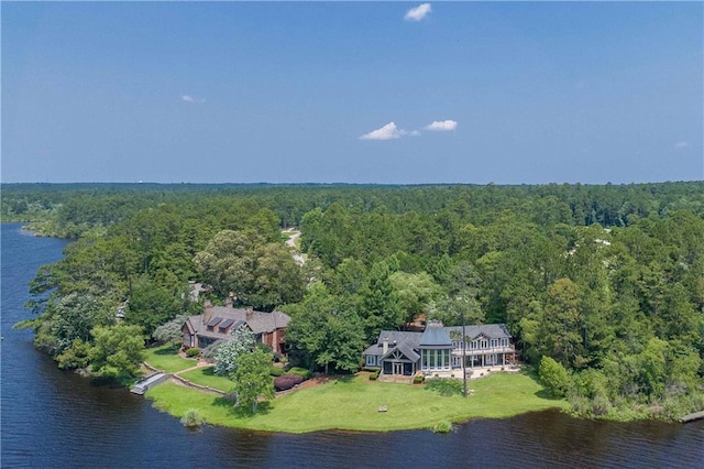 34460 Steelwood Ridge Rd, Loxley, AL 36551 - aerial view of property and surrounding area with a forest and a nearby body of water