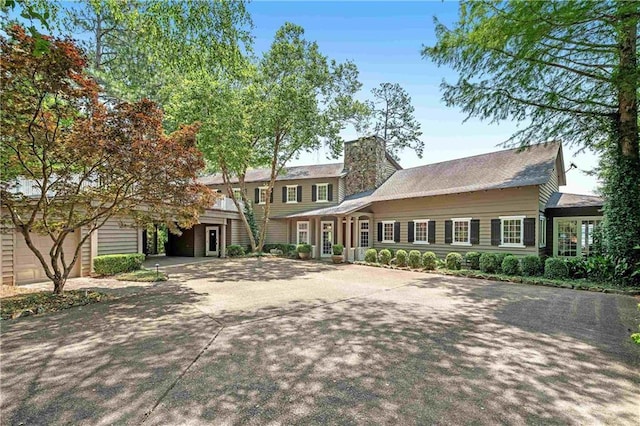 34460 Steelwood Ridge Rd, Loxley, AL 36551 - view of front facade featuring driveway and a chimney