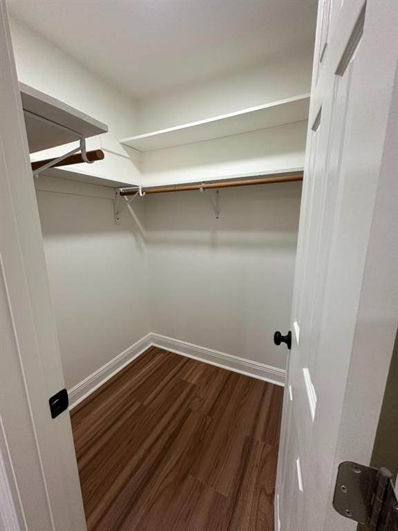 3050 Lacoste Rd, Mobile, AL 36618 - walk in closet with dark wood finished floors