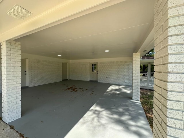 3050 Lacoste Rd, Mobile, AL 36618 - view of patio featuring a carport