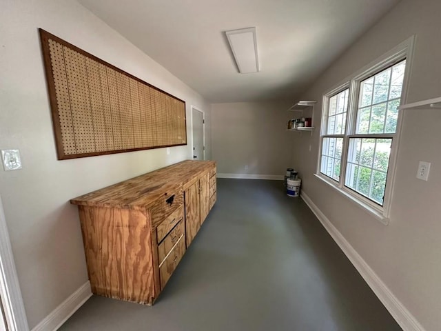 3050 Lacoste Rd, Mobile, AL 36618 - interior space featuring baseboards and finished concrete floors
