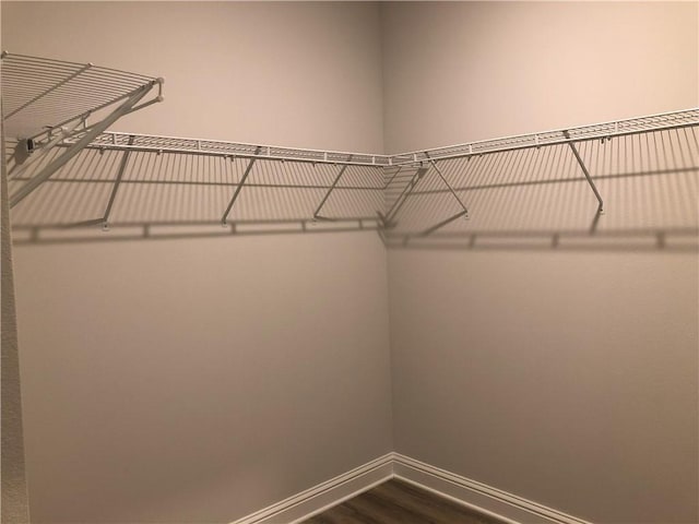 7323 Hawkins Mnr N, Mobile, AL 36695 - spacious closet featuring dark wood-style floors