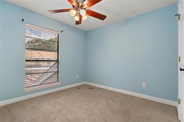 2901 Grant St Unit 601, Mobile, AL 36606 - empty room featuring carpet and ceiling fan