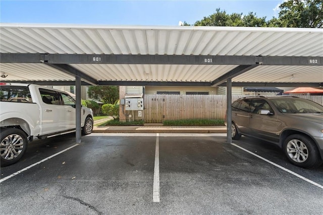 2901 Grant St Unit 601, Mobile, AL 36606 - view of covered parking lot