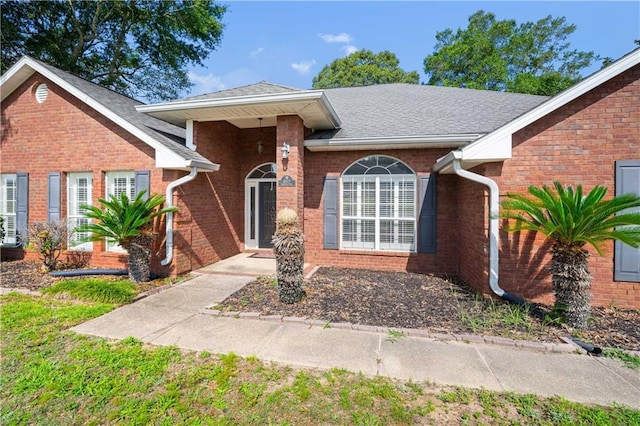 4072 Fenwick Loop, Mobile, AL 36619 - ranch-style house featuring brick siding and a shingled roof