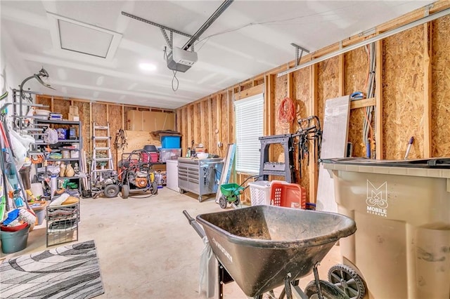 1933 Wildwood Pl, Mobile, AL 36609 - garage with a garage door opener