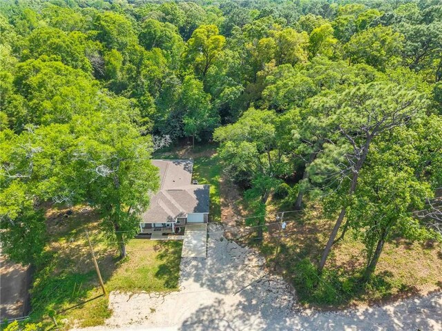 1933 Wildwood Pl, Mobile, AL 36609 - drone / aerial view featuring a forest view