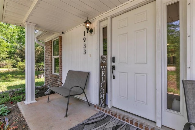 1933 Wildwood Pl, Mobile, AL 36609 - view of exterior entry with covered porch