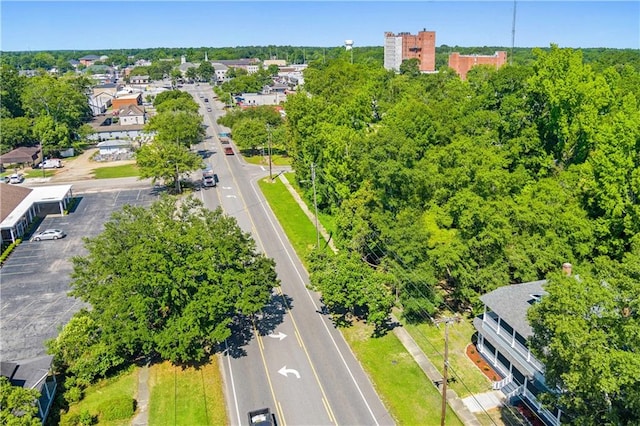 aerial view