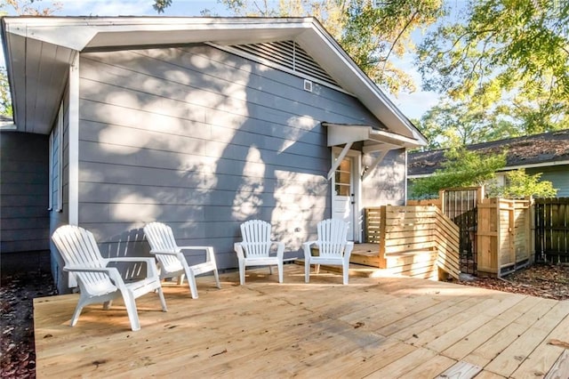 view of deck