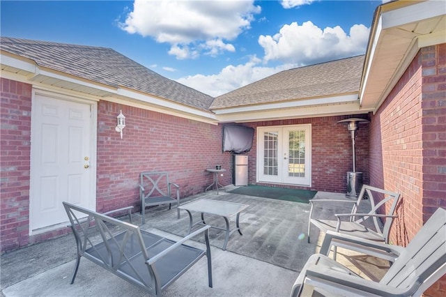 view of patio / terrace with french doors