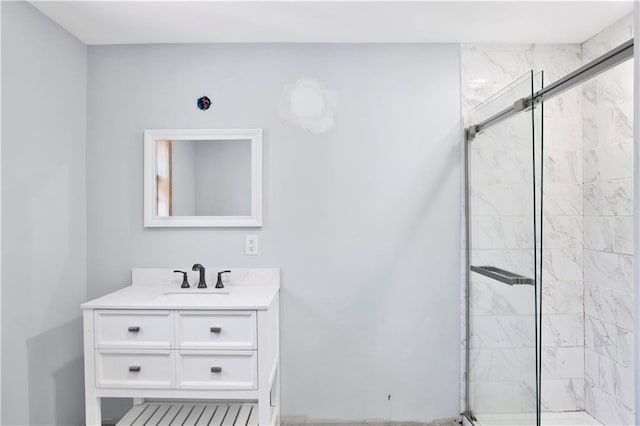 52780 State Highway 59, Stockton, AL 36579 - full bathroom with vanity and a stall shower