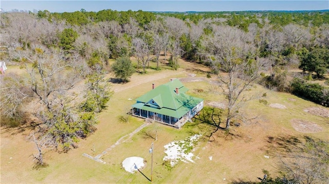 52780 State Highway 59, Stockton, AL 36579 - birds eye view of property featuring a view of trees
