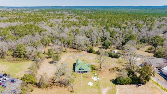 52780 State Highway 59, Stockton, AL 36579 - birds eye view of property with a forest view