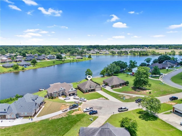 25504 Sunrise Ct, Loxley, AL 36551 - aerial view of residential area featuring a nearby body of water