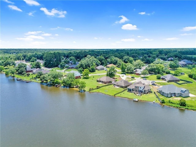 25504 Sunrise Ct, Loxley, AL 36551 - aerial perspective of suburban area with a nearby body of water
