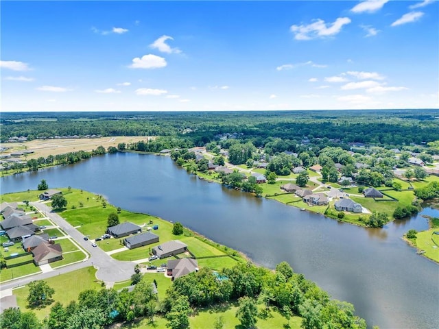 25504 Sunrise Ct, Loxley, AL 36551 - aerial perspective of suburban area featuring a nearby body of water