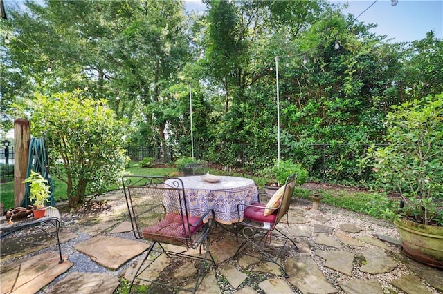 3009 Riverside Dr, Mobile, AL 36605 - view of patio with outdoor dining area